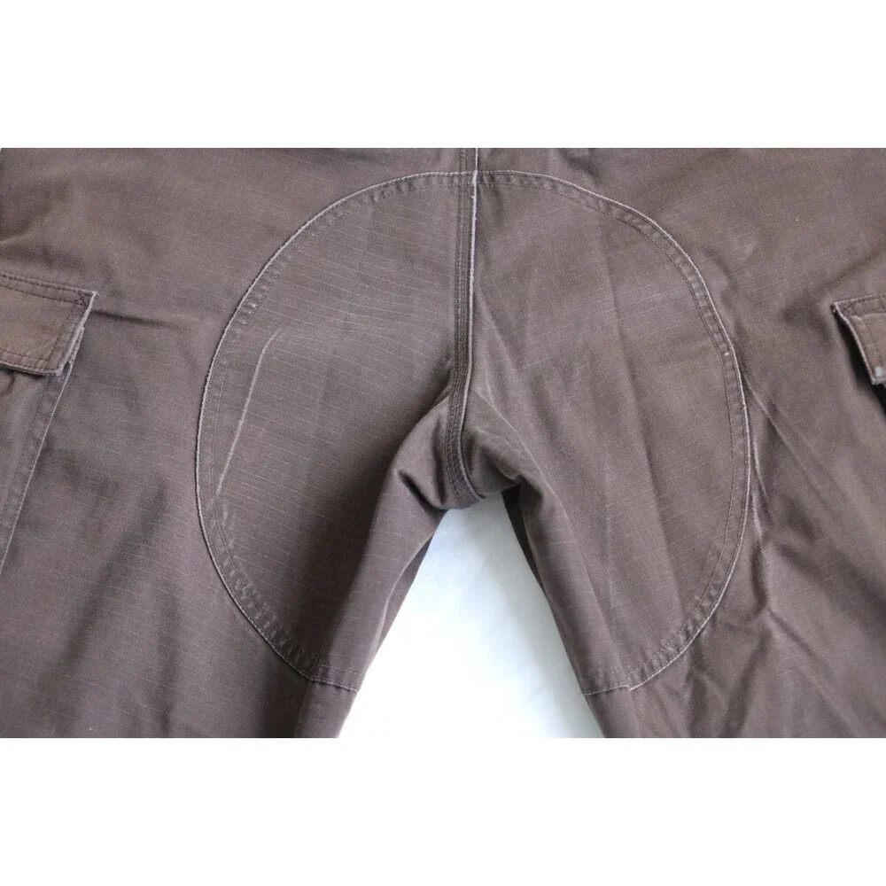 5.11 Tactical Pants Mens Medium Regular Brown Ripstop Cargo Drawstring Hem 30x31